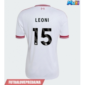 Lacne Muži Futbalové dres Liverpool Giovanni Leoni #15 2026-27 Krátky Rukáv - Preč